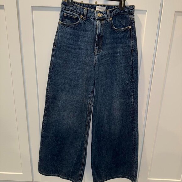 Zara Denim - Zara wide leg denim jeans
